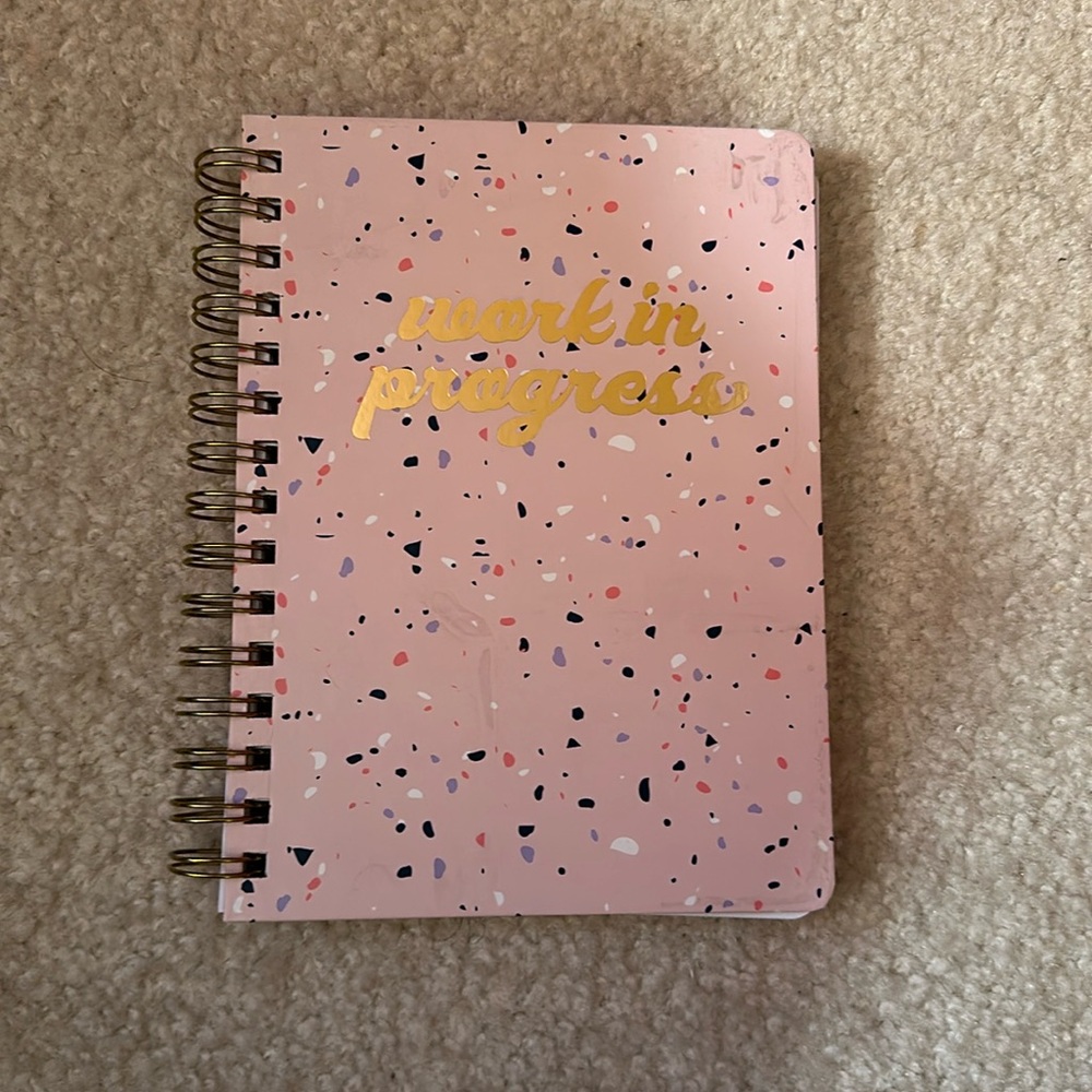 Work in Progress Journal 8x6